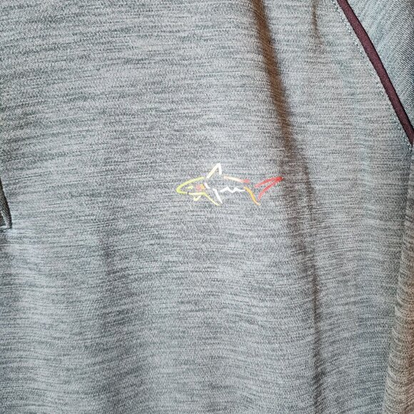 Lot of 2 Greg Norman Play Dry Golf Heather Quarter Zip Pullover Size L Polyester - Picture 6 of 16